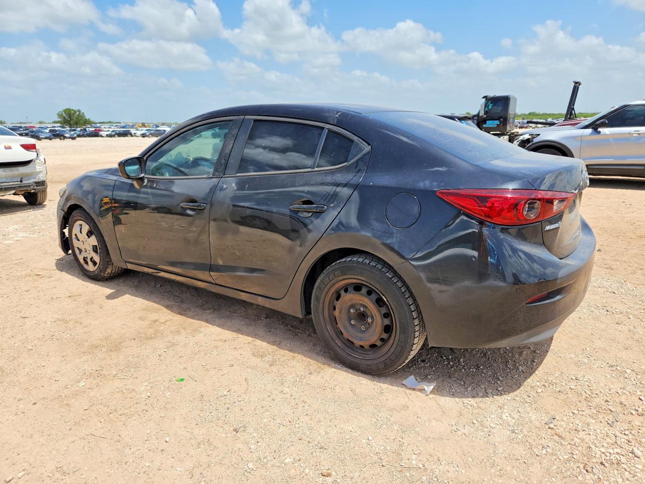 2015 Mazda 3 Sport Black vin: 3MZBM1U77FM201388