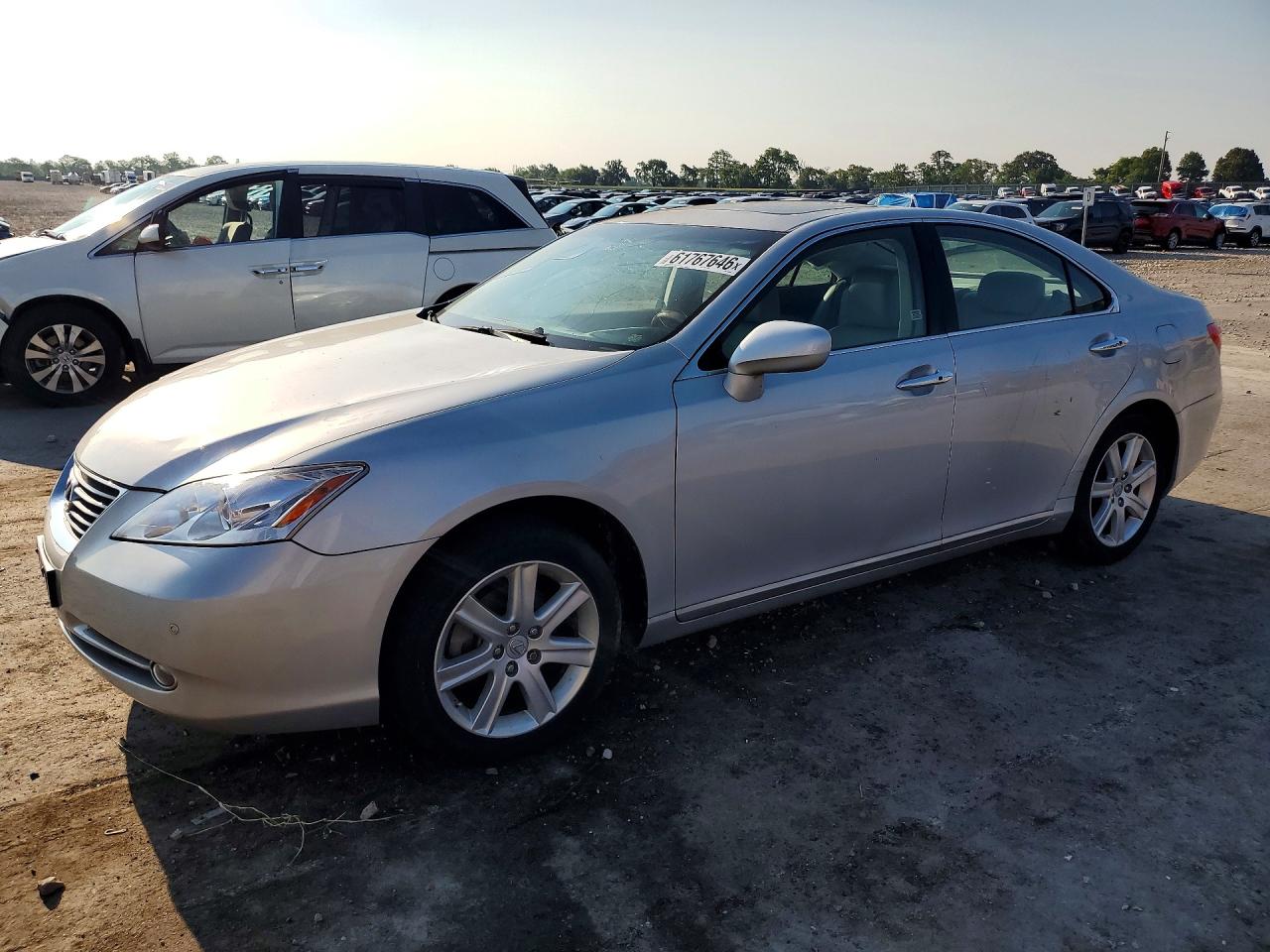 2009 Lexus Es 350 Silver vin: JTHBJ46G392336016