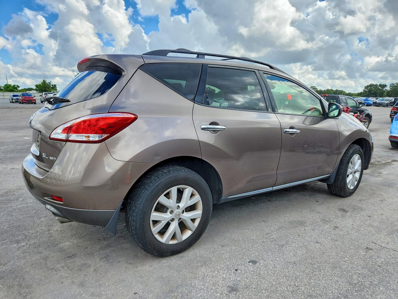 2012 Nissan Murano S Brown vin: JN8AZ1MW9CW232830