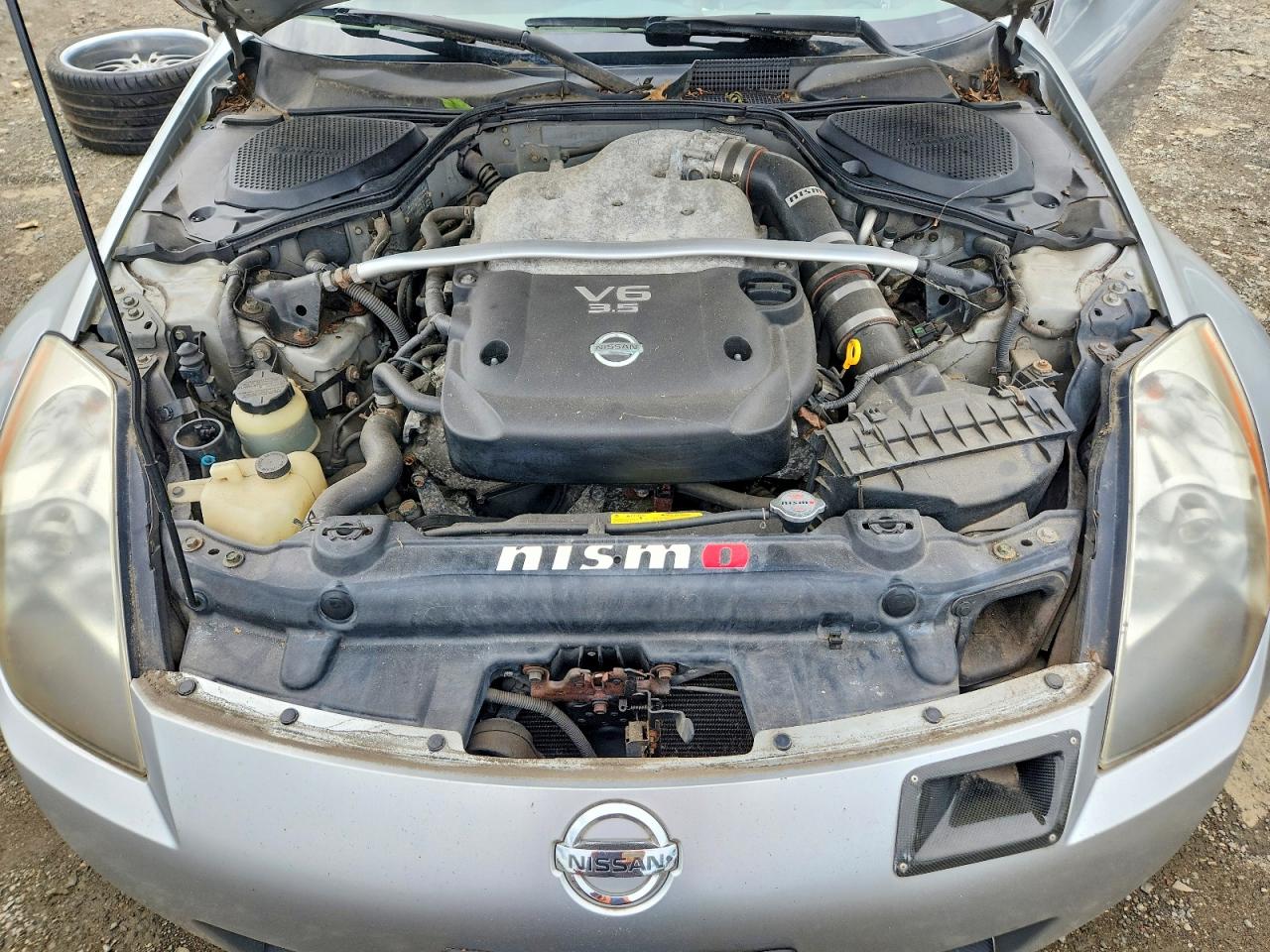 2003 Nissan 350z Coupe Gray vin: JN1AZ34E83T010105