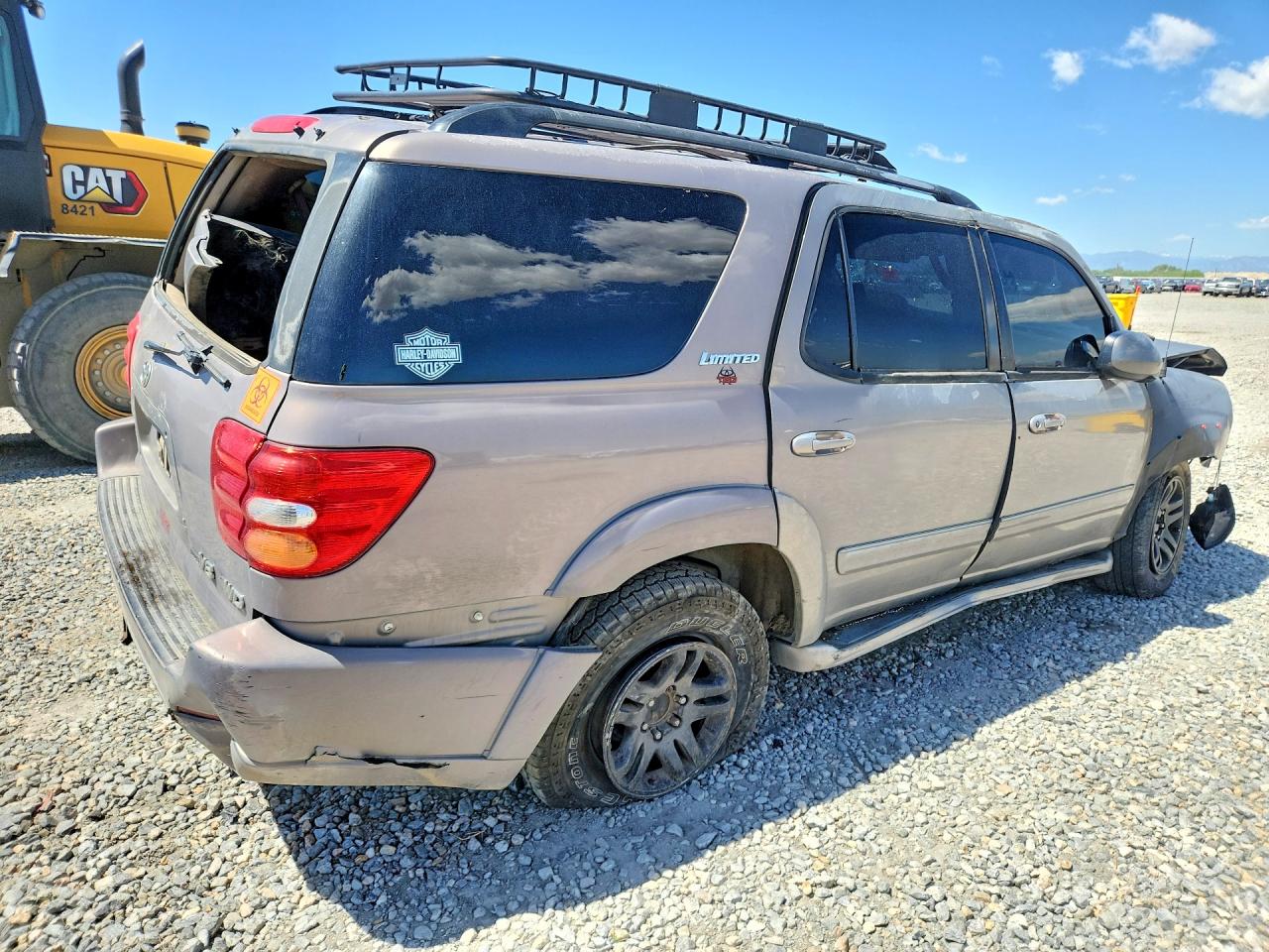 2002 Toyota Sequoia Limited Двухцветный vin: 5TDBT48A42S122896
