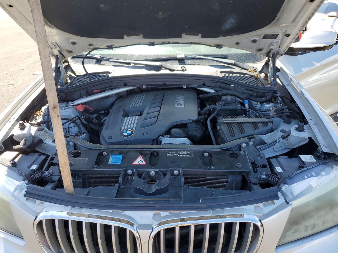 2011 Bmw X3 Xdrive28i Silver vin: 5UXWX5C51BL700622