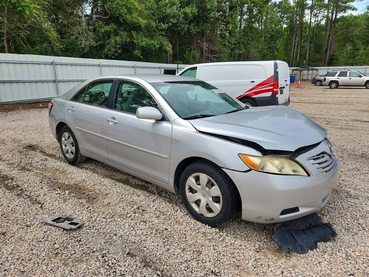 2007 Toyota Camry Le Silver vin: 4T1BE46K57U159816