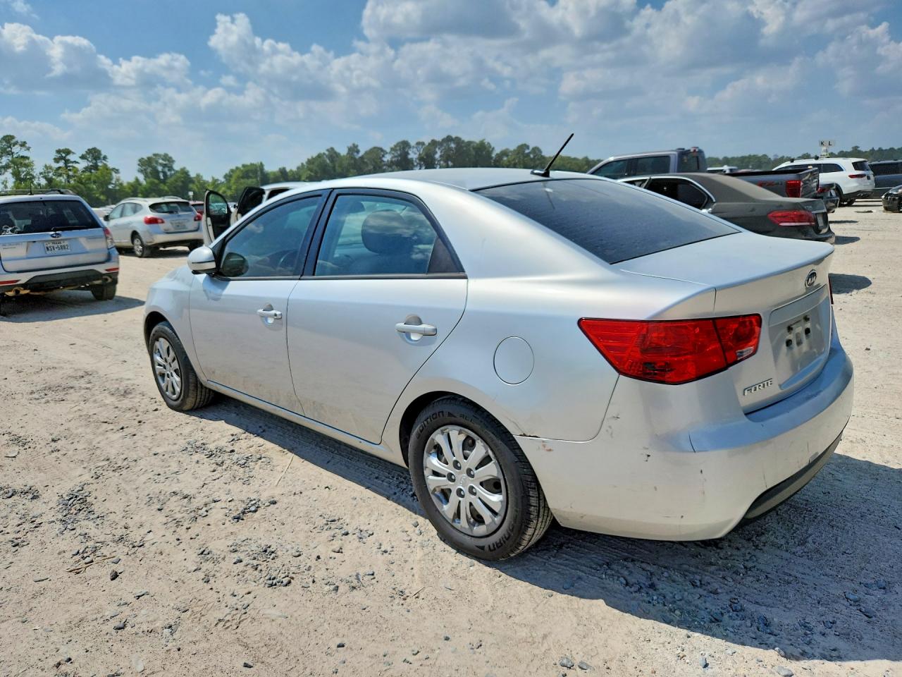2011 Kia Forte Ex Silver vin: KNAFU4A20B5449431
