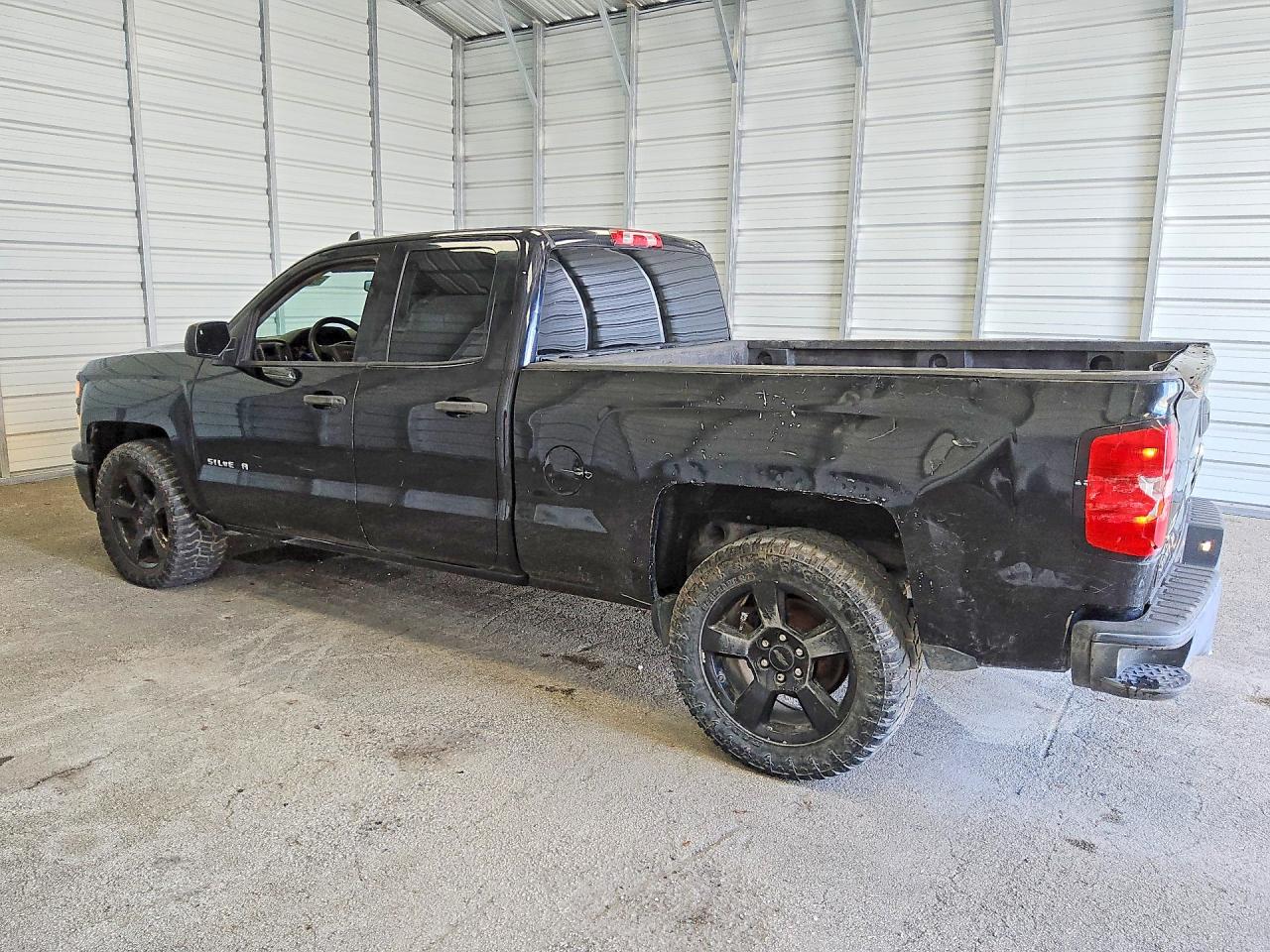 2015 Chevrolet Silverado C1500 Black vin: 1GCRCPEH2FZ373096