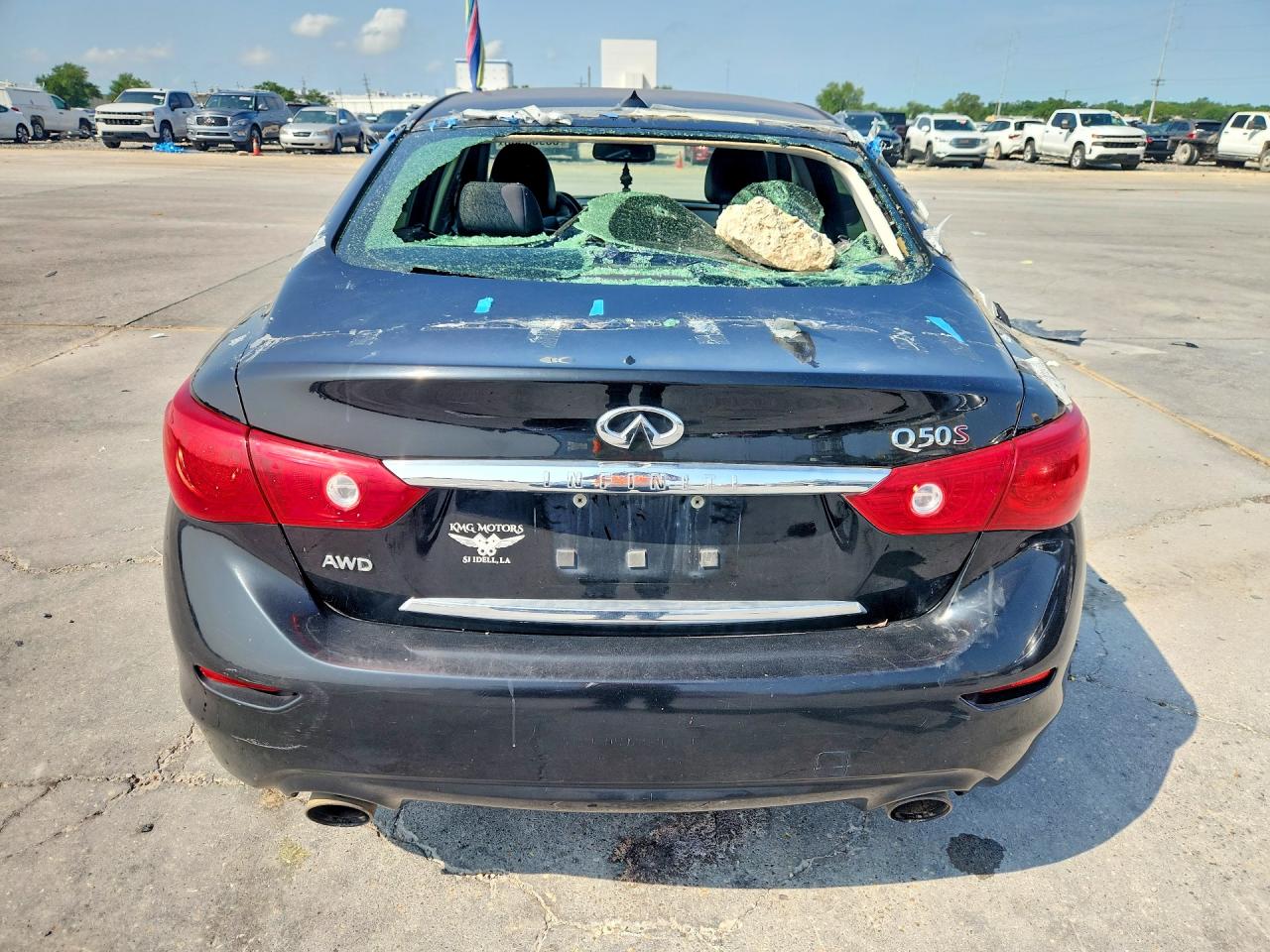 2015 Infiniti Q50 Base Черный vin: JN1BV7AR7FM415546