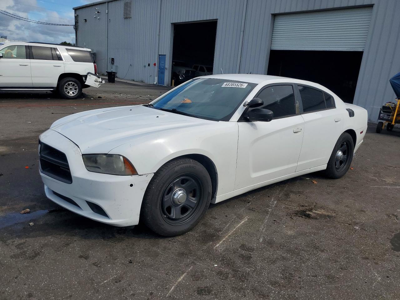 2013 Dodge Charger Police White vin: 2C3CDXAG8DH642722