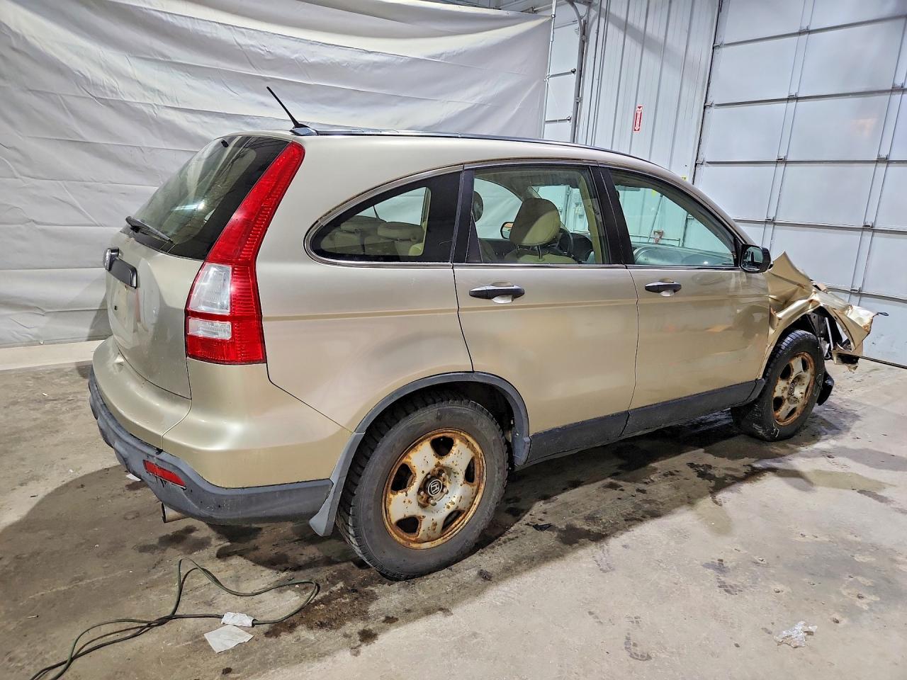 2009 Honda Cr-v Lx Tan vin: JHLRE48349C015582