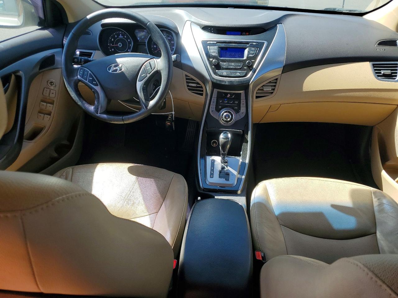 2013 Hyundai Elantra Limited Gray vin: 5NPDH4AE3DH227610