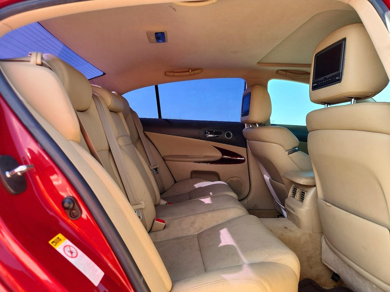 2009 Lexus Gs 350 Red vin: JTHBE96S590044384