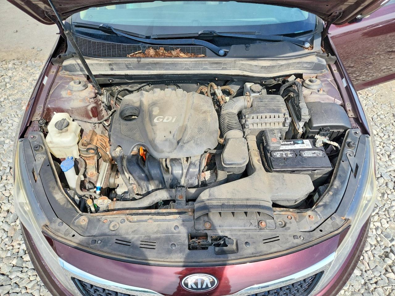 2013 Kia Optima Ex Burgundy vin: 5XXGN4A79DG137459