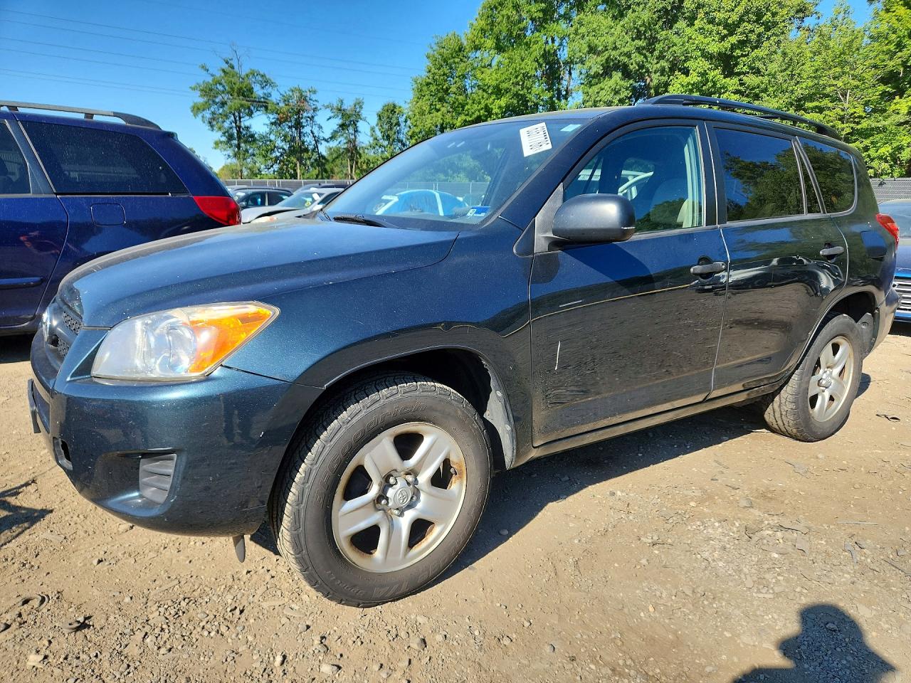 2009 Toyota Rav4 Base Зеленый vin: JTMBF33V69D004690