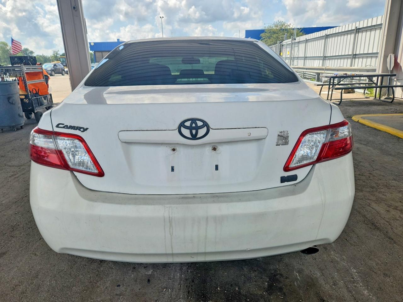 2007 Toyota Camry Hybrid White vin: 4T1BB46K97U024699
