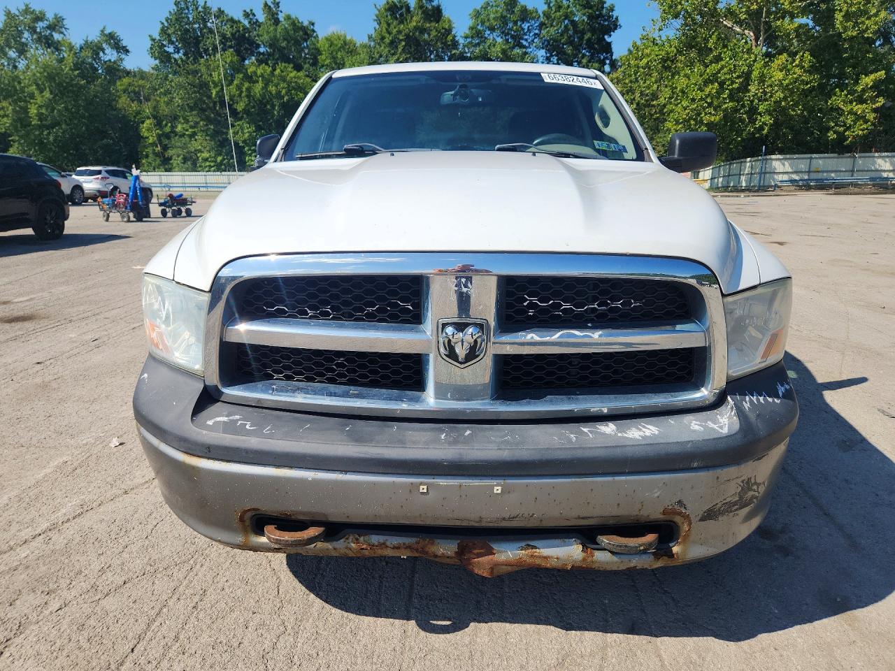 2011 Dodge Ram 1500 White vin: 1D7RV1GT8BS598902