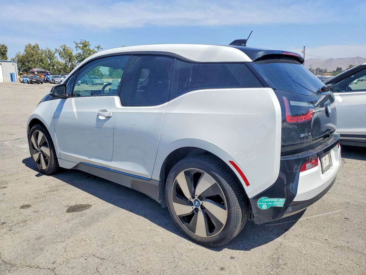 2015 Bmw I3 Rex White vin: WBY1Z4C59FV504422
