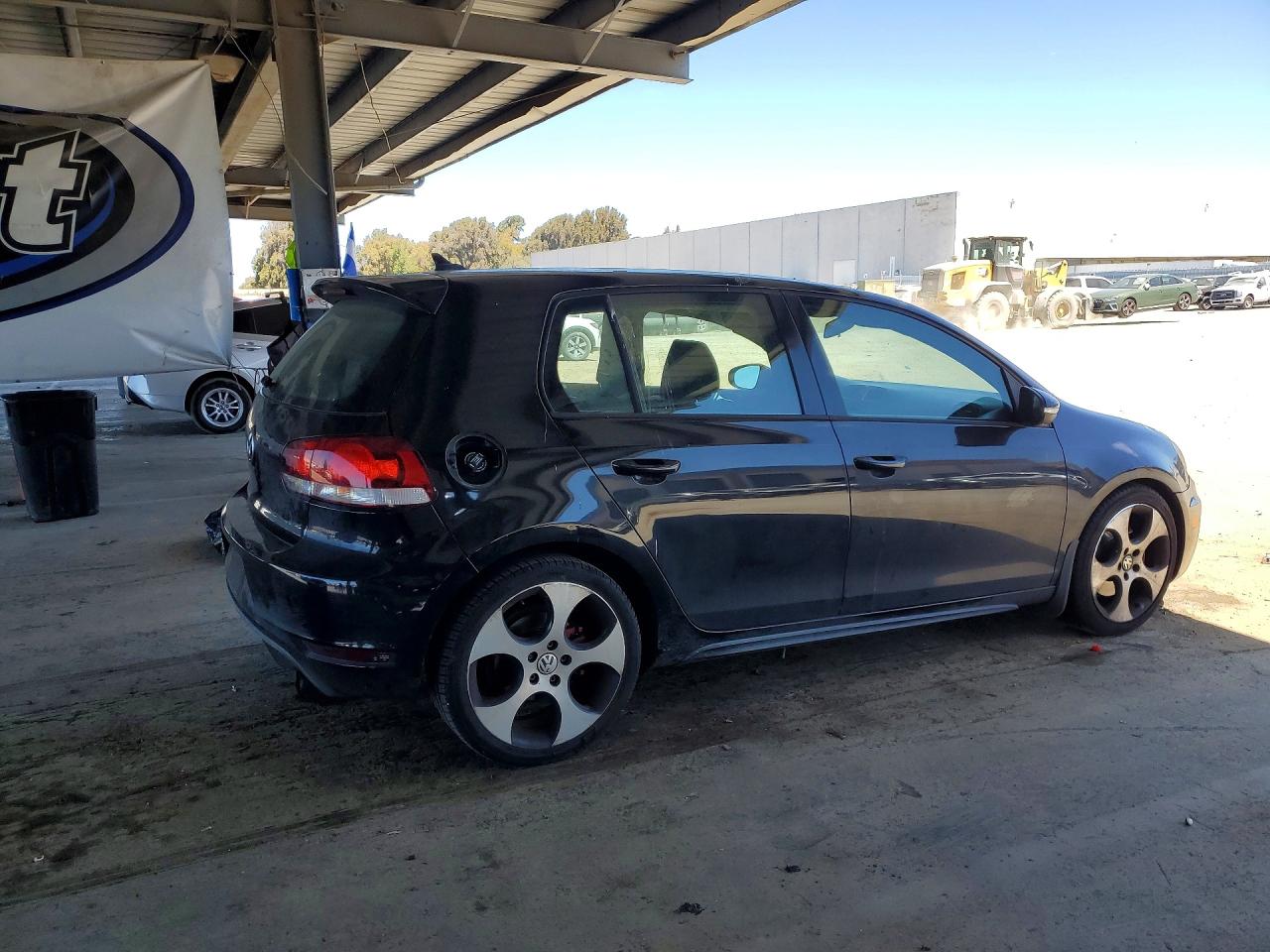 2011 Volkswagen Gti Black vin: WVWHD7AJ2BW152921