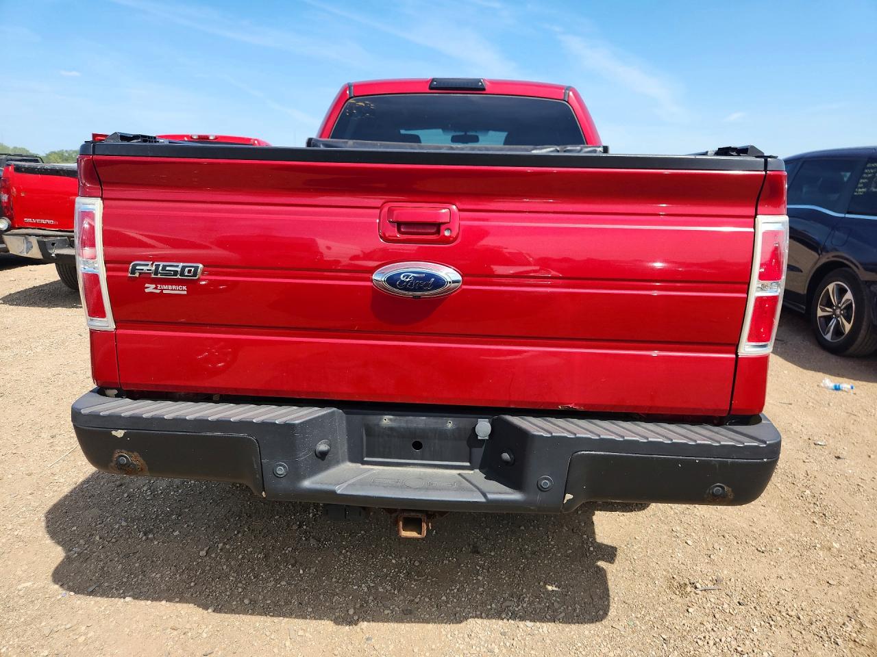 2009 Ford F150 Supercrew Красный vin: 1FTPW14V39KB67107