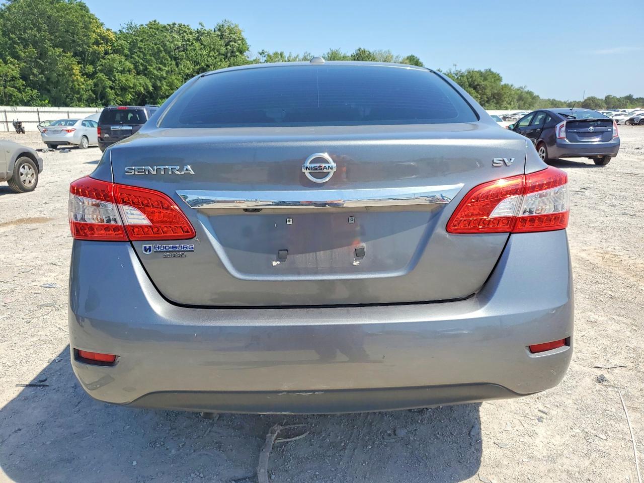 2015 Nissan Sentra Sv Серый vin: 3N1AB7AP5FY259359