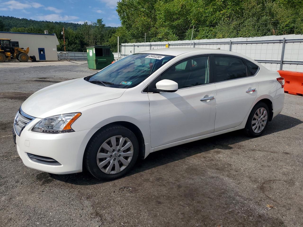 2013 Nissan Sentra S Gray vin: 3N1AB7AP7DL624442