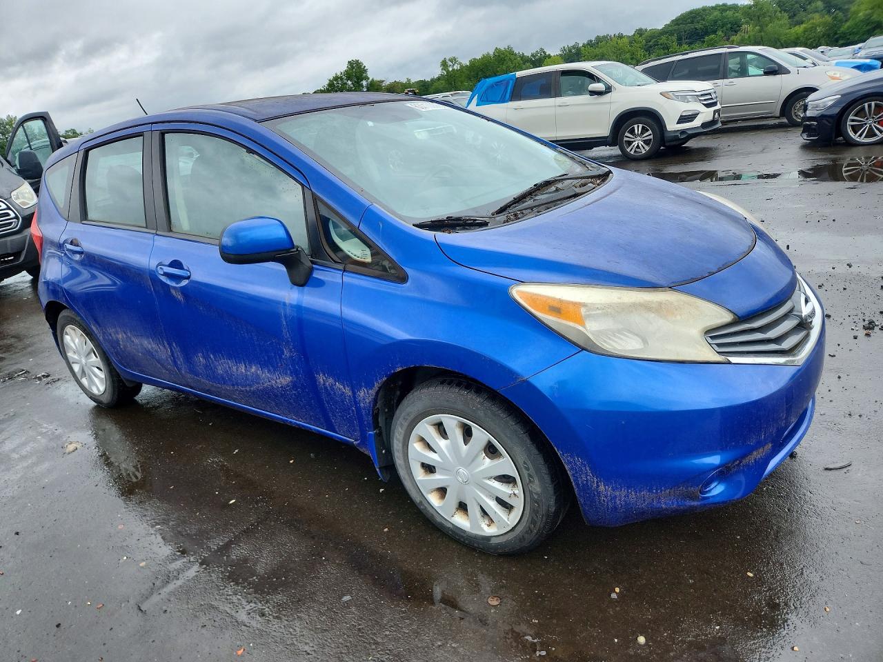 2014 Nissan Versa Note Sv Blue vin: 3N1CE2CP2EL398361