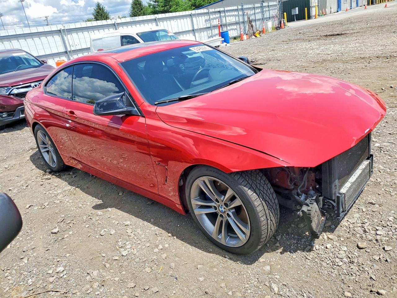 2015 Bmw 435 Xi Red vin: WBA3R5C52FK189199
