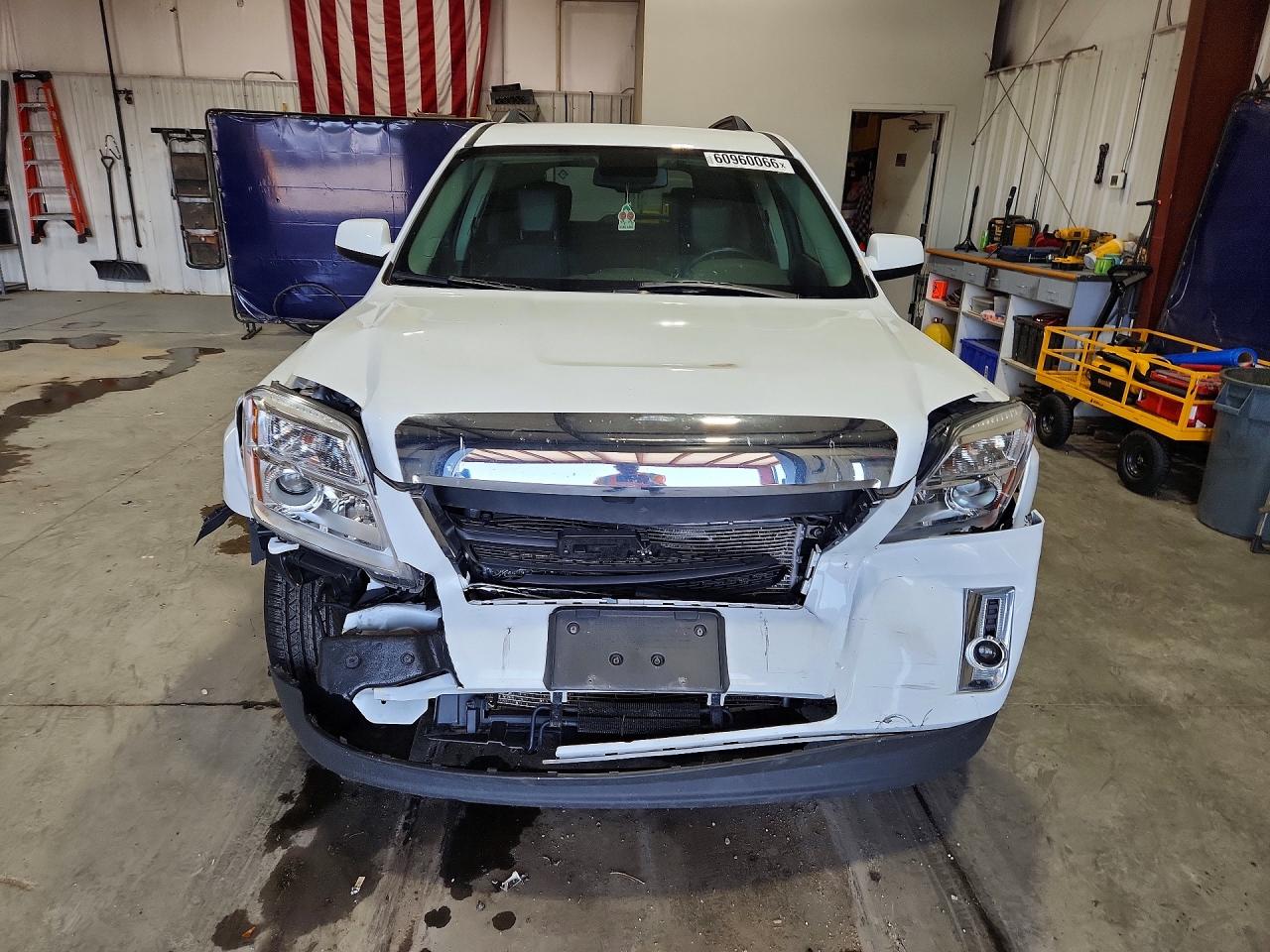 2013 Gmc Terrain Slt White vin: 2GKFLVE39D6339570