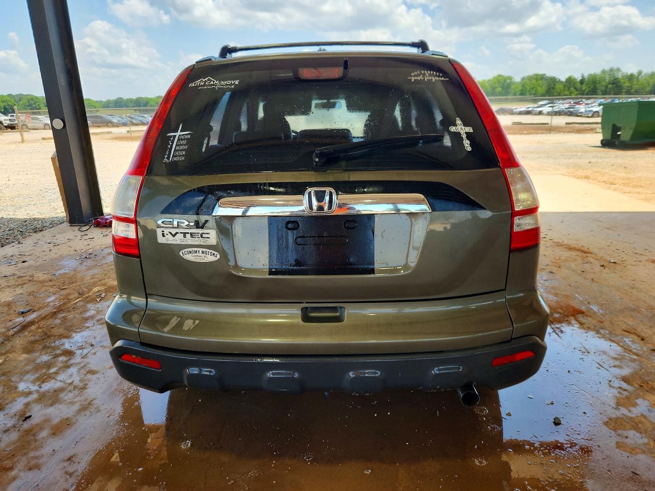 2007 Honda Cr-v Lx Green vin: JHLRE38357C047576