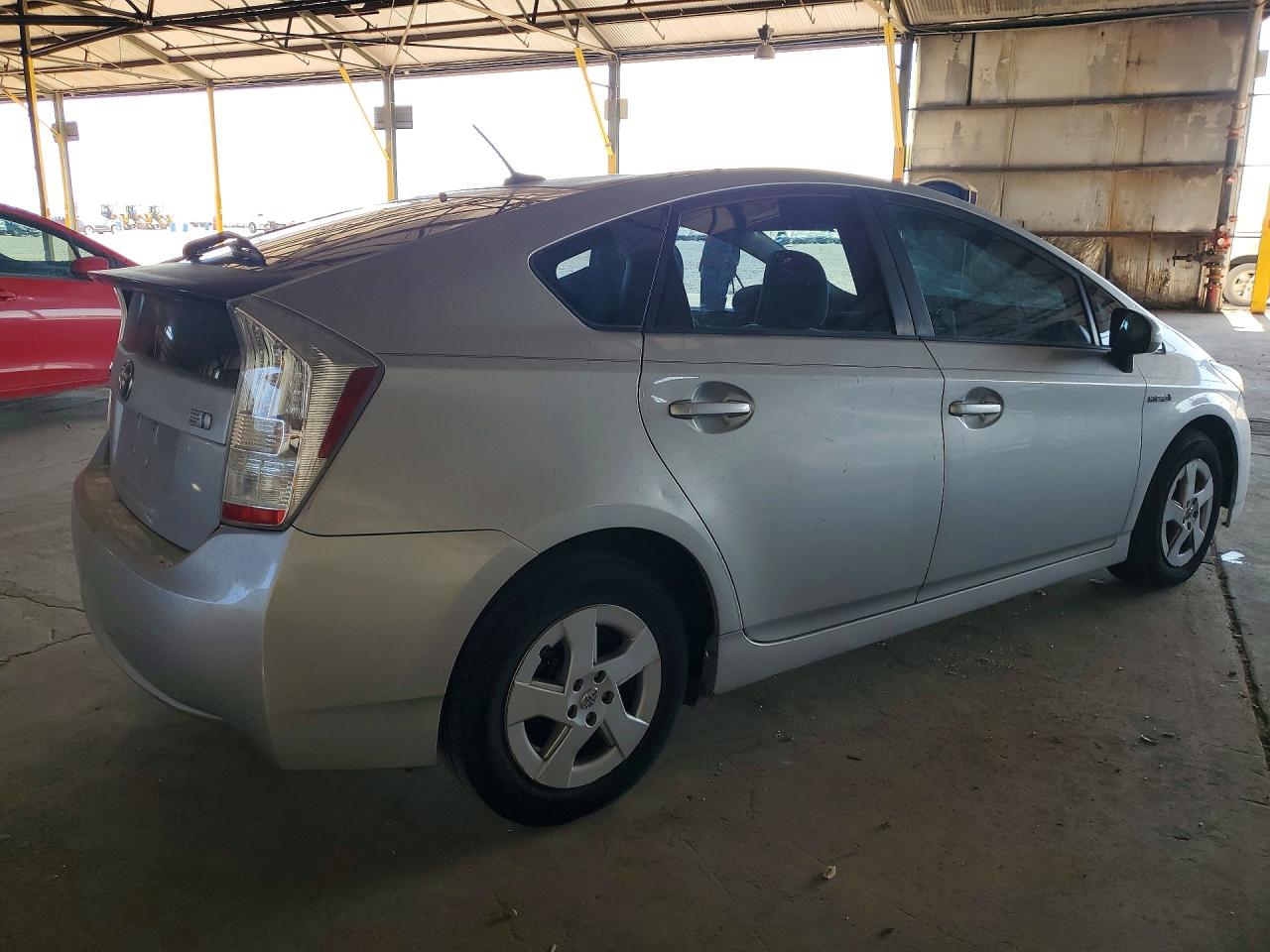 2010 Toyota Prius Ii Silver vin: JTDKN3DU3A0020642