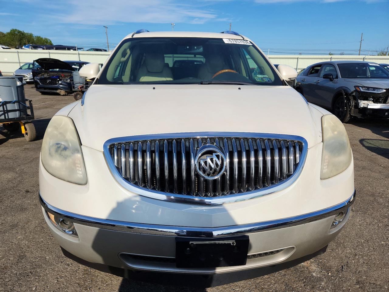 2011 Buick Enclave Cxl White vin: 5GAKVBED4BJ363742