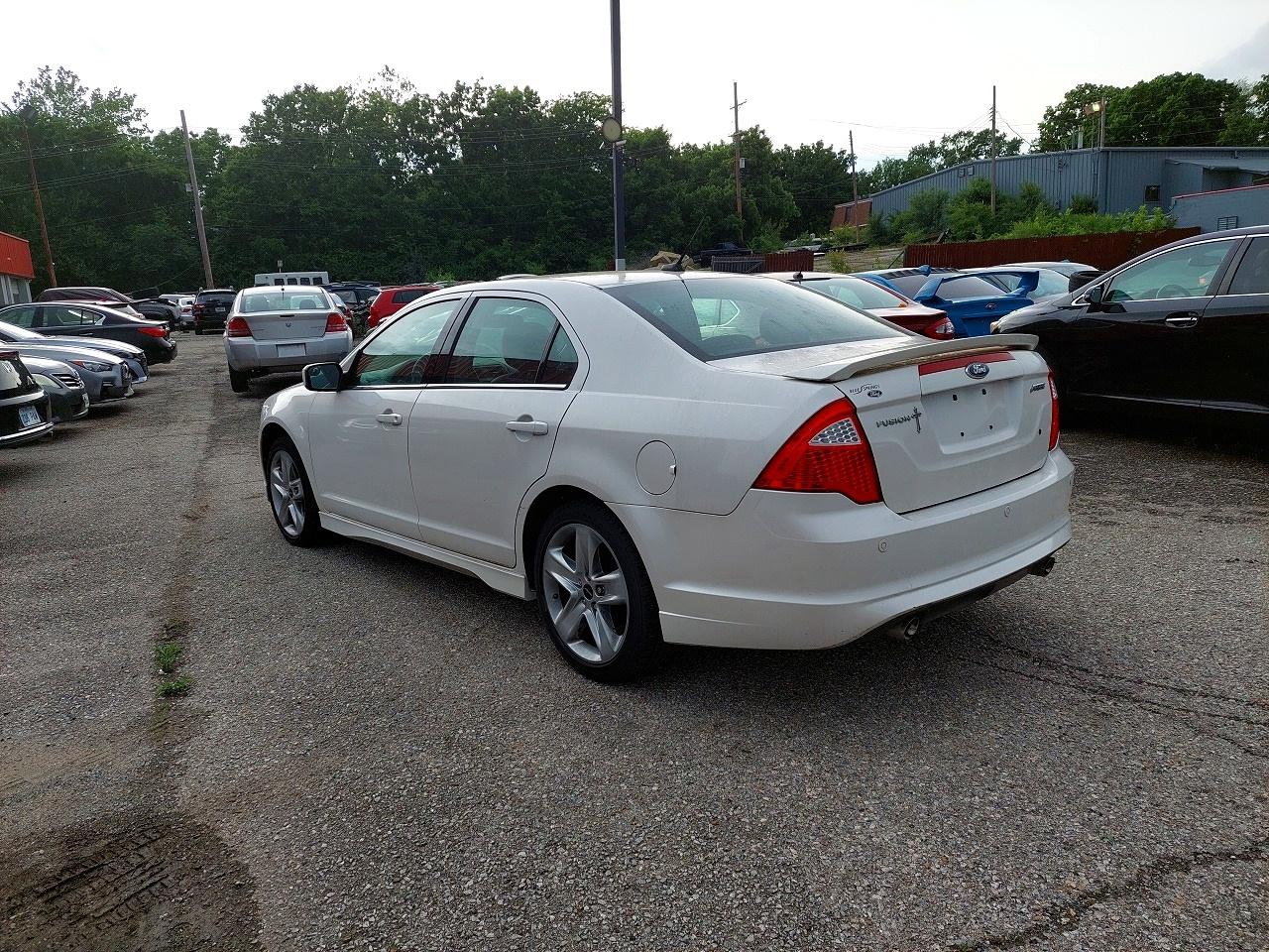 2012 Ford Fusion Sport White vin: 3FAHP0KC6CR172257