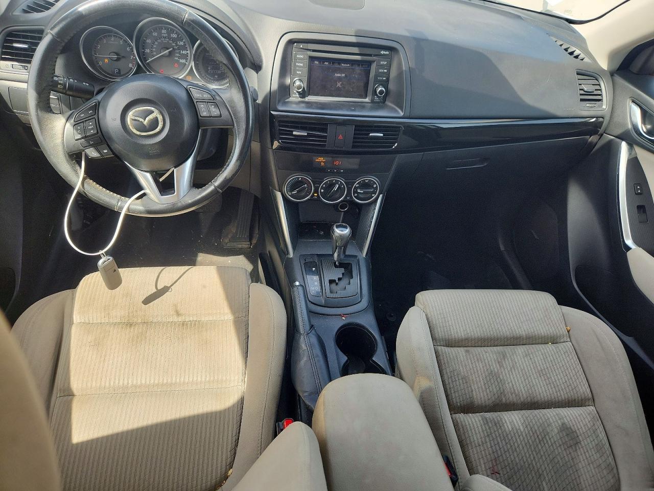 2013 Mazda Cx-5 Touring White vin: JM3KE4CE7D0101574