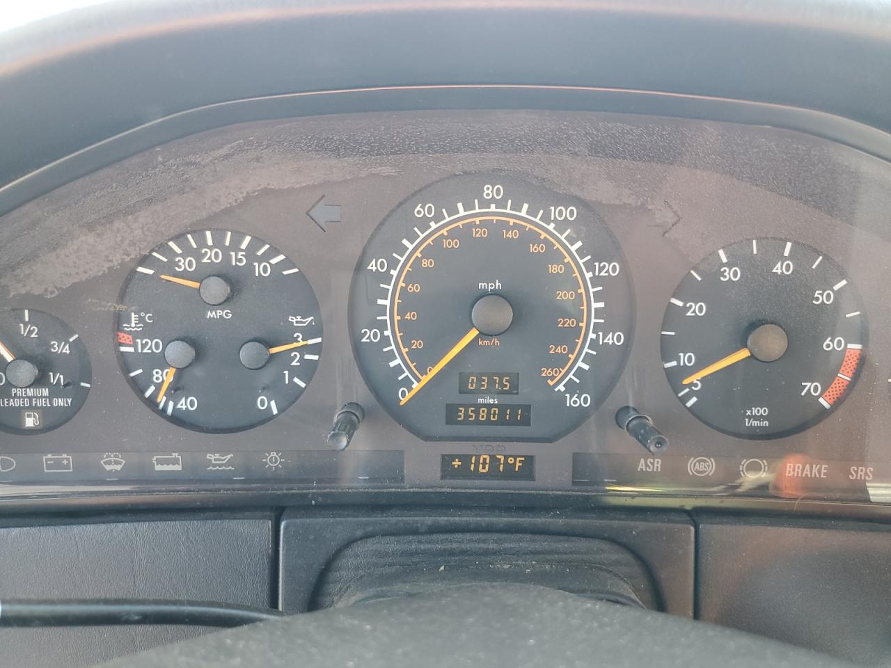 1995 Mercedes-benz S 500 Black vin: WDBGA51E4SA276910