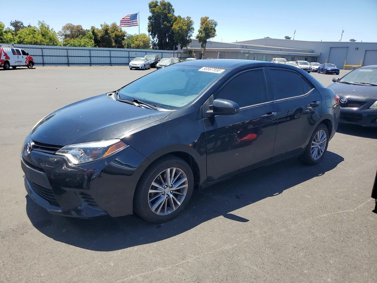 2014 Toyota Corolla Le Black vin: 5YFBURHE8EP161419