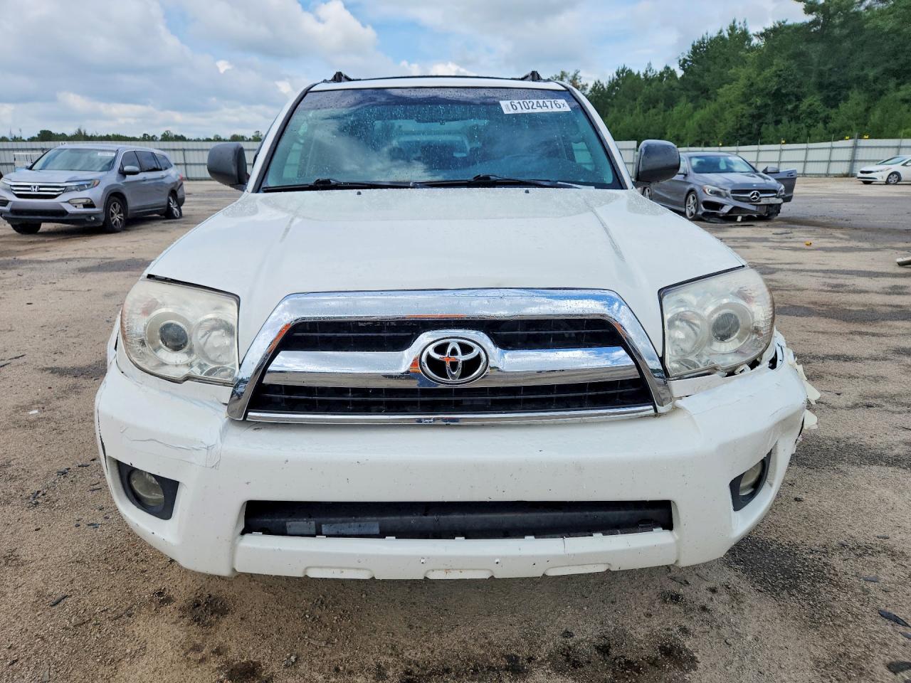 2008 Toyota 4runner Sr5 White vin: JTEBU14R38K012862