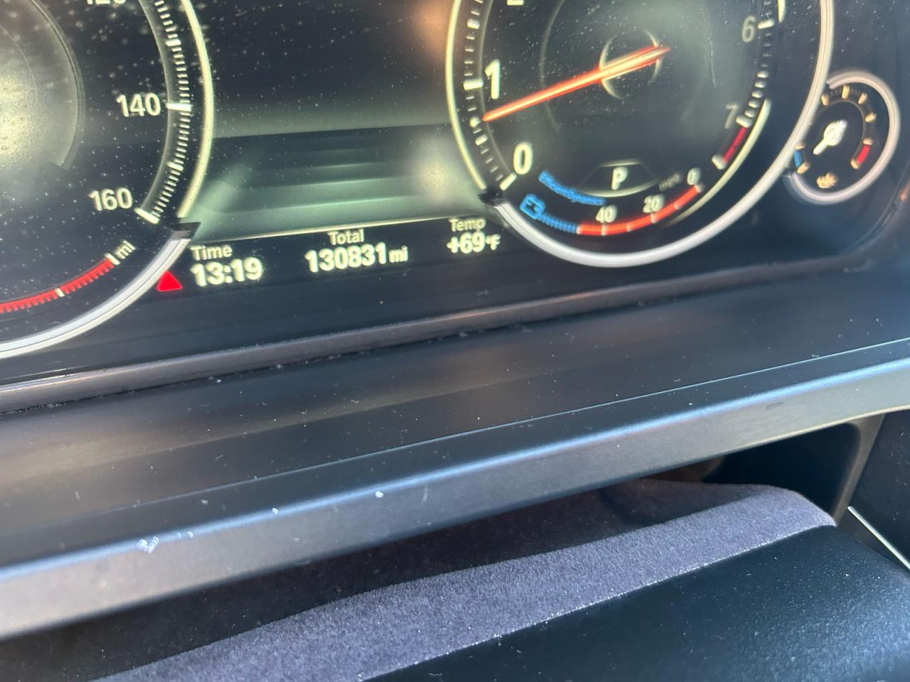 2014 Bmw 750 Li Black vin: WBAYE8C5XED134439