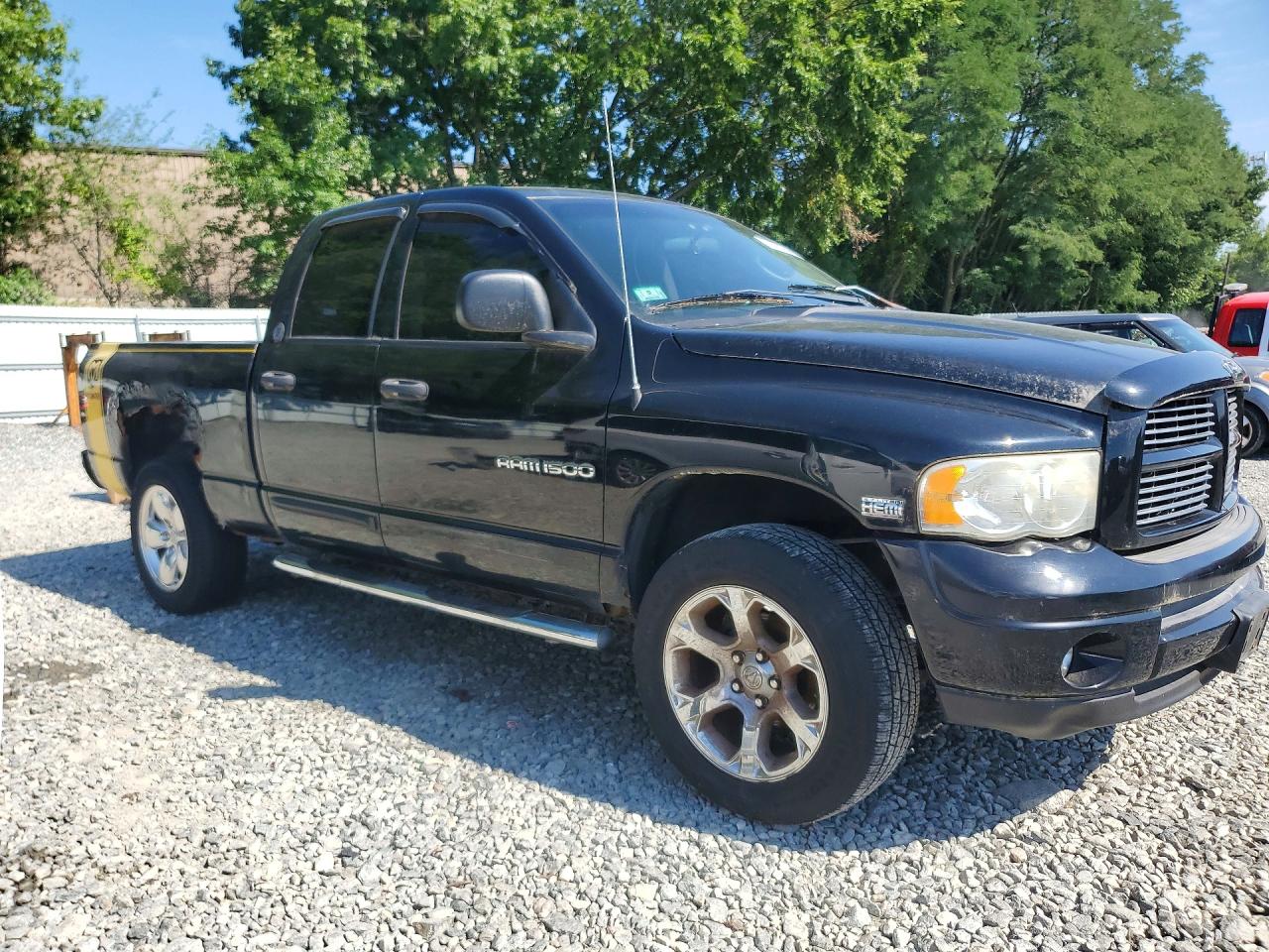 2004 Dodge Ram 1500 St Black vin: 1D7HU18D24S583076