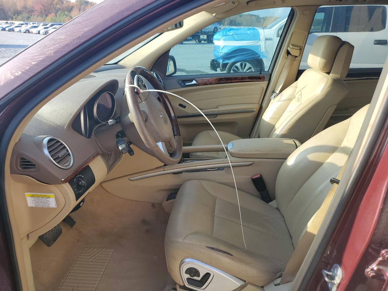2008 Mercedes-benz Gl 550 4matic Burgundy vin: 4JGBF86E68A330252