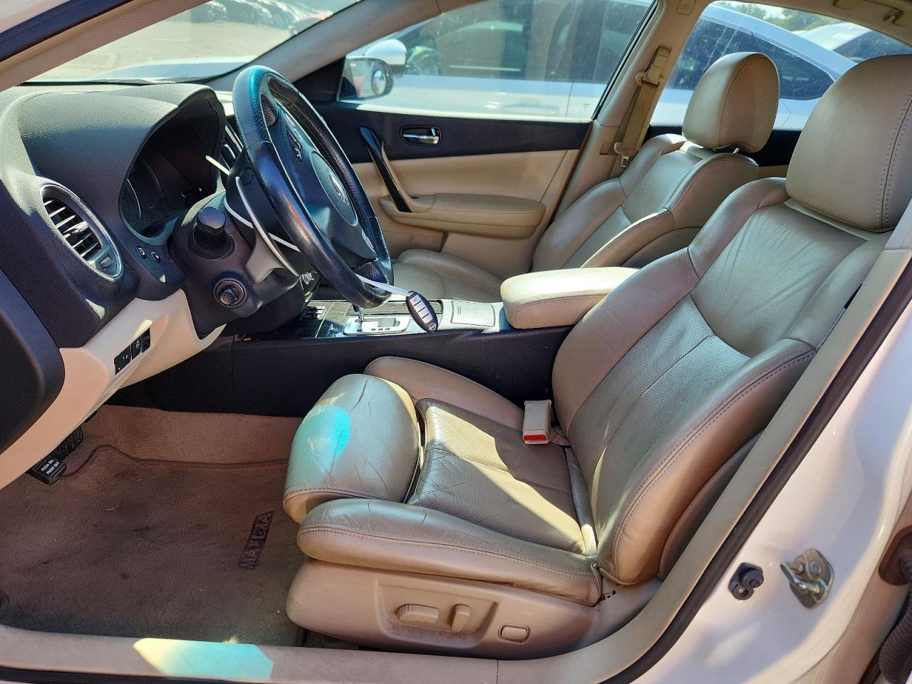 2012 Nissan Maxima 3.5 S Белый vin: 1N4AA5APXCC863732