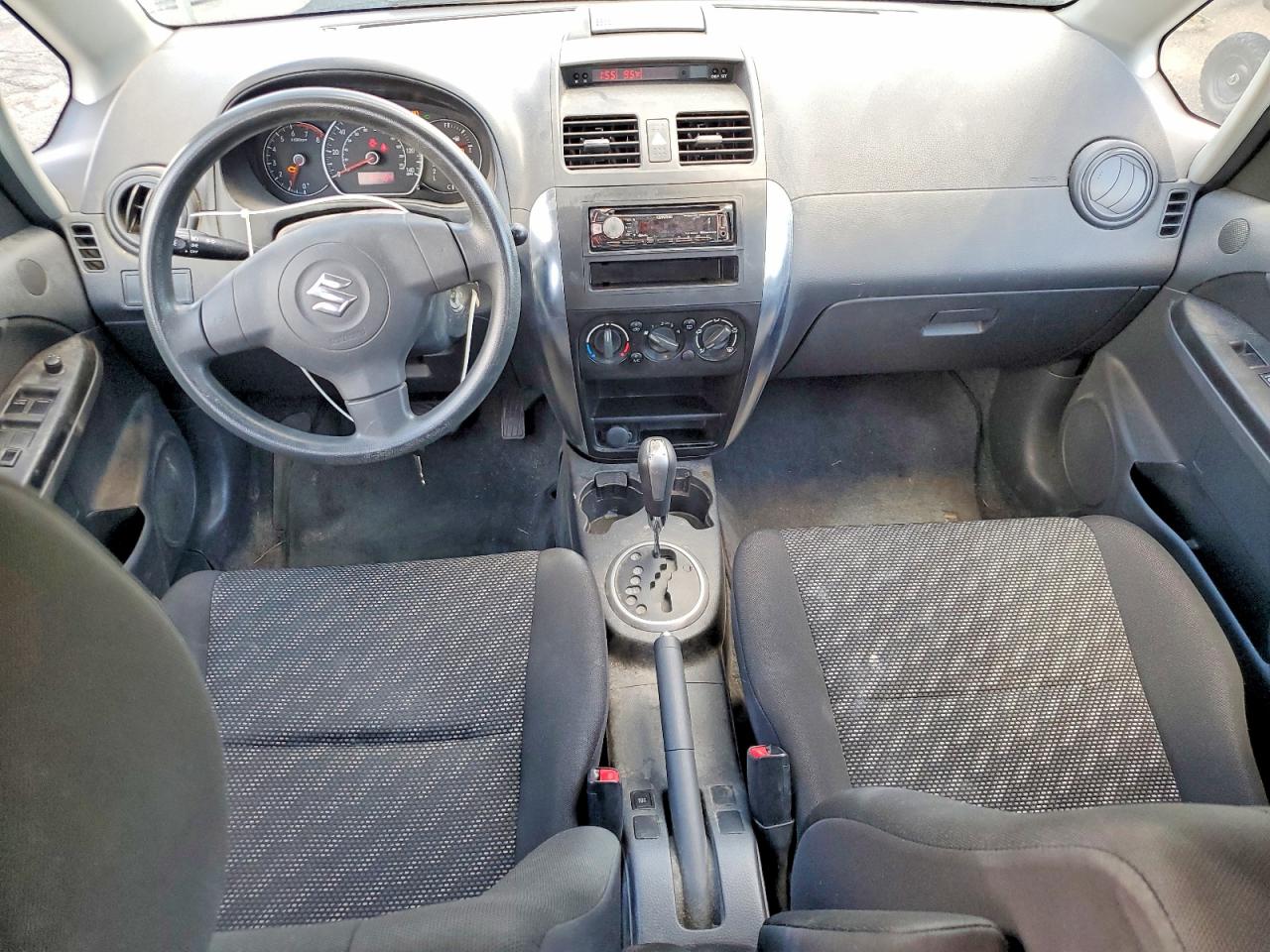 2009 Suzuki Sx4 Technology White vin: JS2YA413096201610