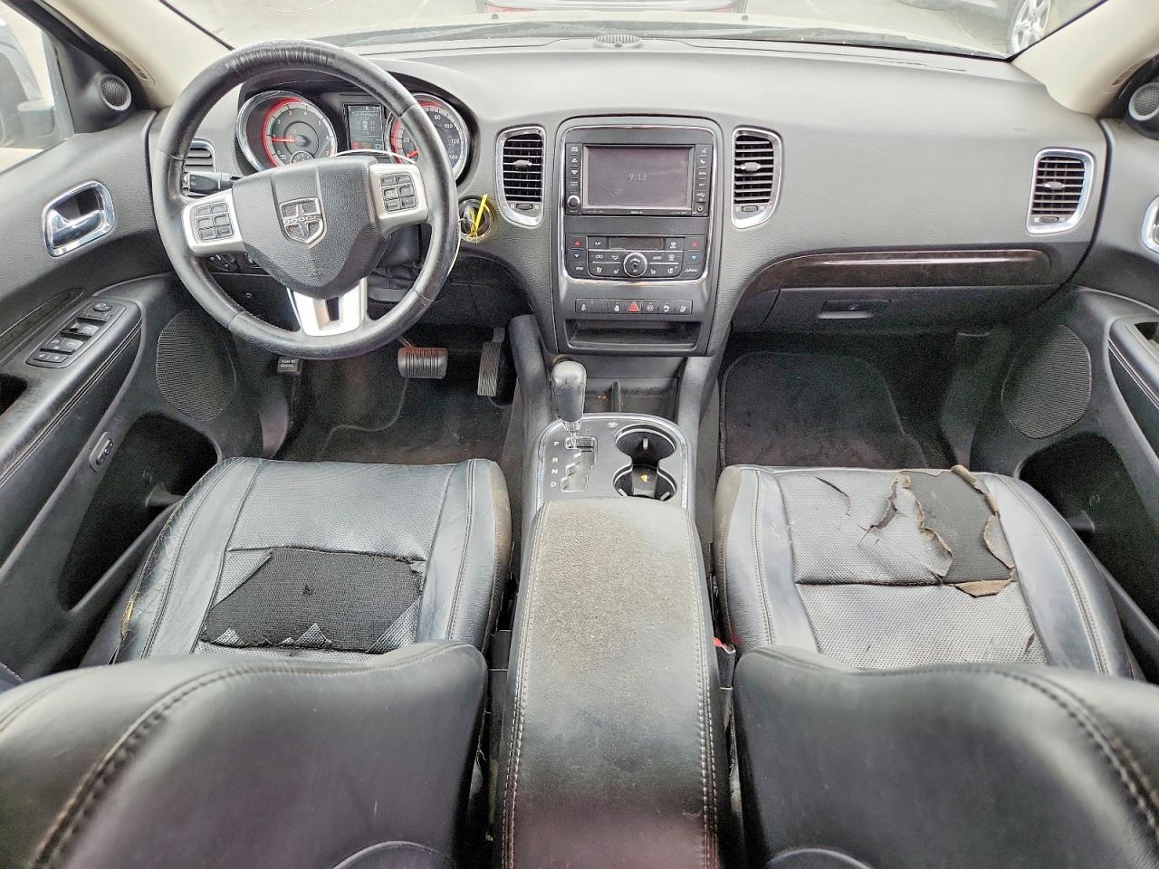 2012 Dodge Durango Citadel Черный vin: 1C4RDHEG4CC257908