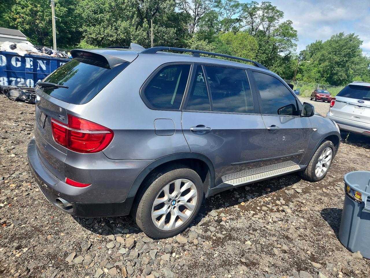 2011 Bmw X5 Xdrive35i Серый vin: 5UXZV4C56BL407019