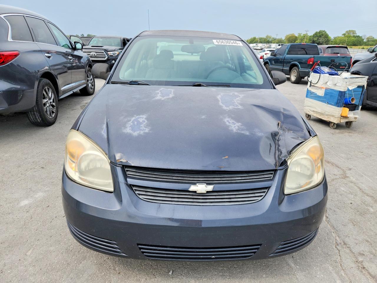 2009 Chevrolet Cobalt Ls Blue vin: 1G1AS58H997169730
