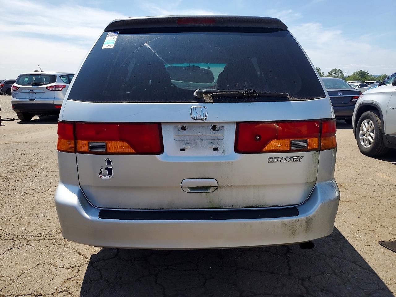 2003 Honda Odyssey Exl Silver vin: 5FNRL18043B138039