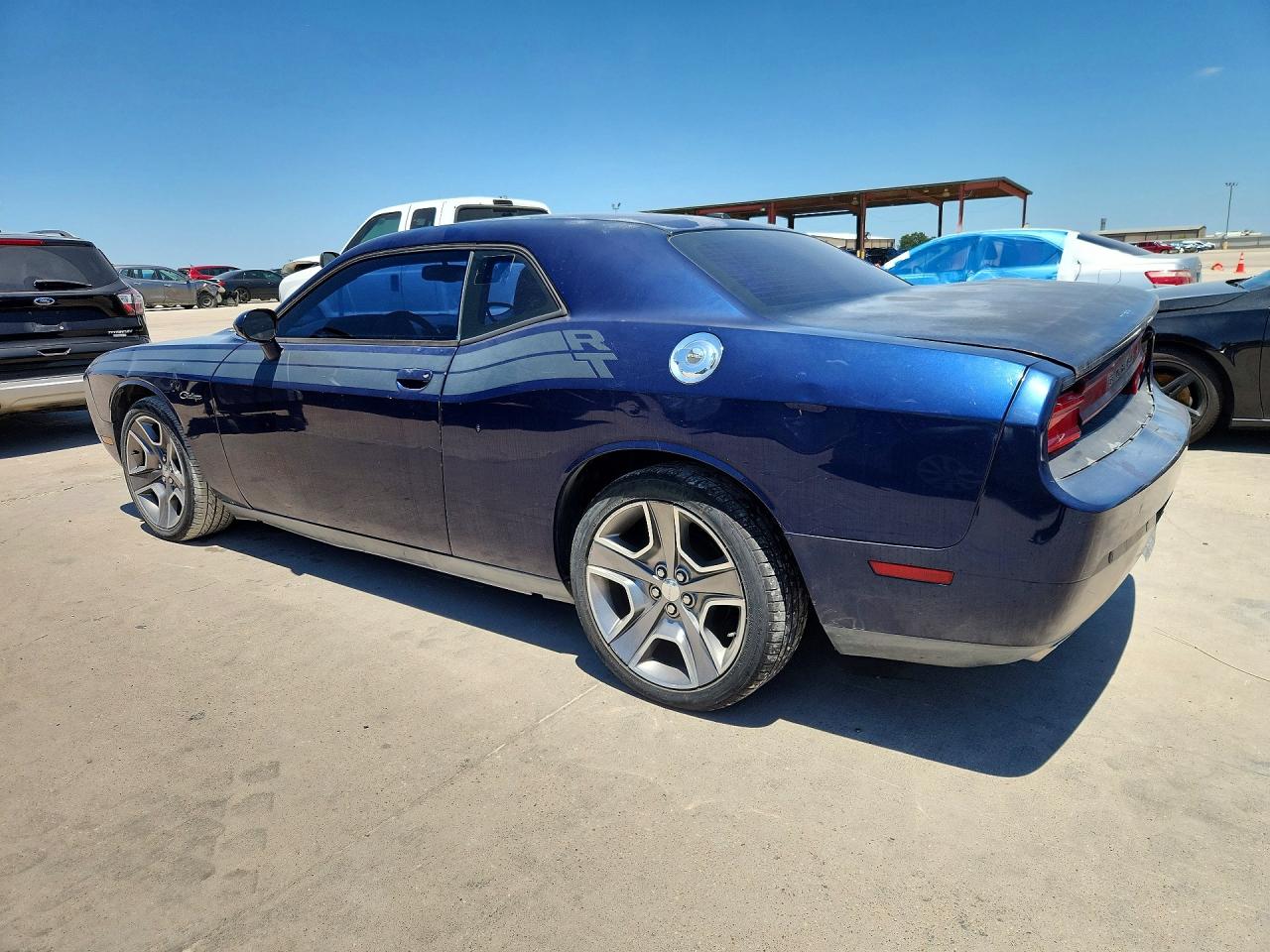 2013 Dodge Challenger R/t Синий vin: 2C3CDYBTXDH565997