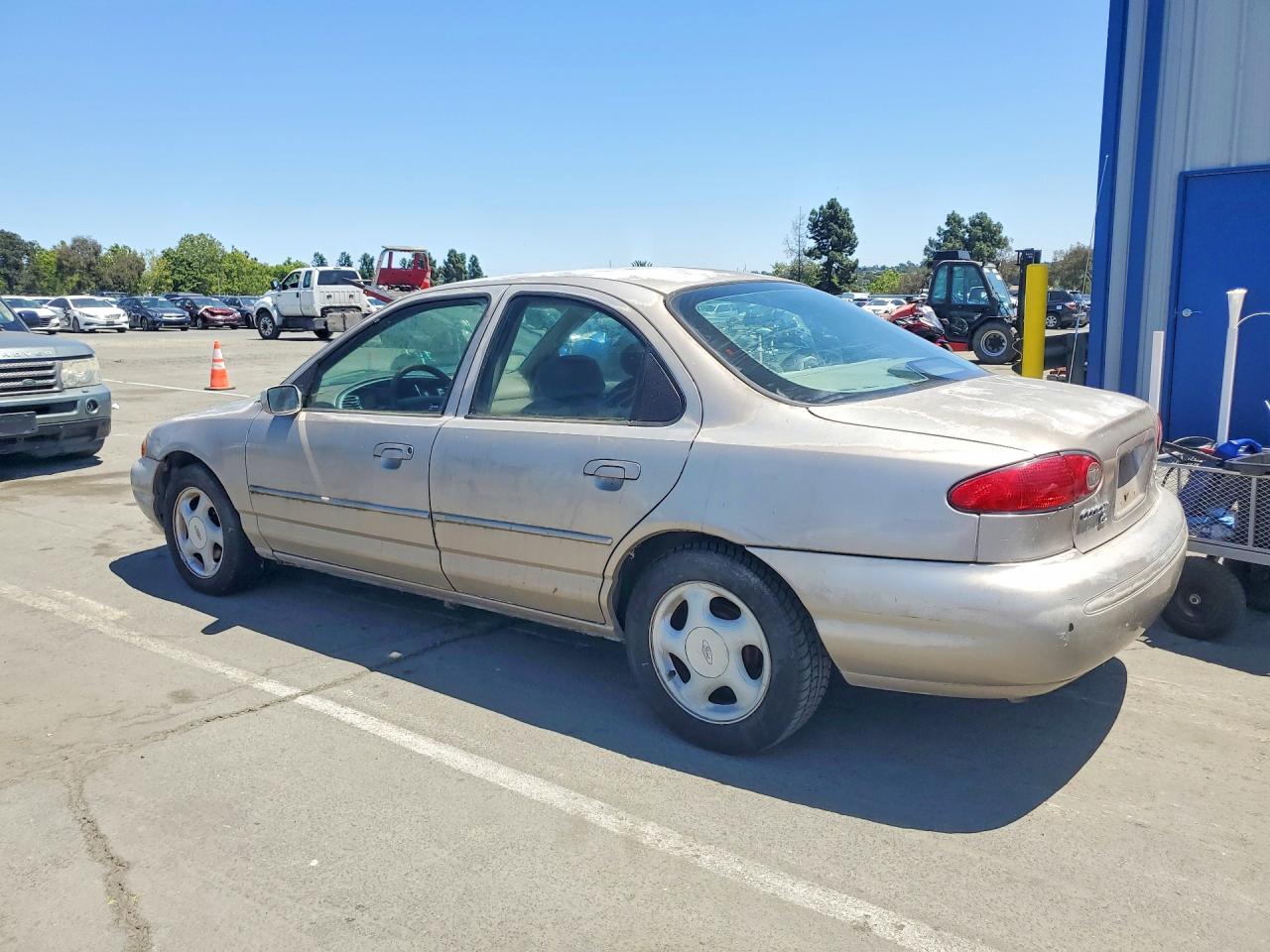 1996 Ford Contour Gl Silver vin: 1FALP6537TK240398