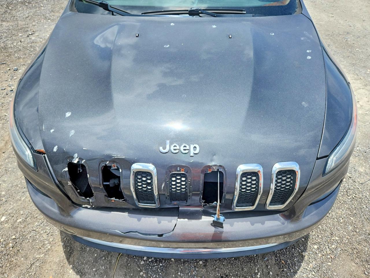 2015 Jeep Cherokee Limited Gray vin: 1C4PJMDB7FW503626