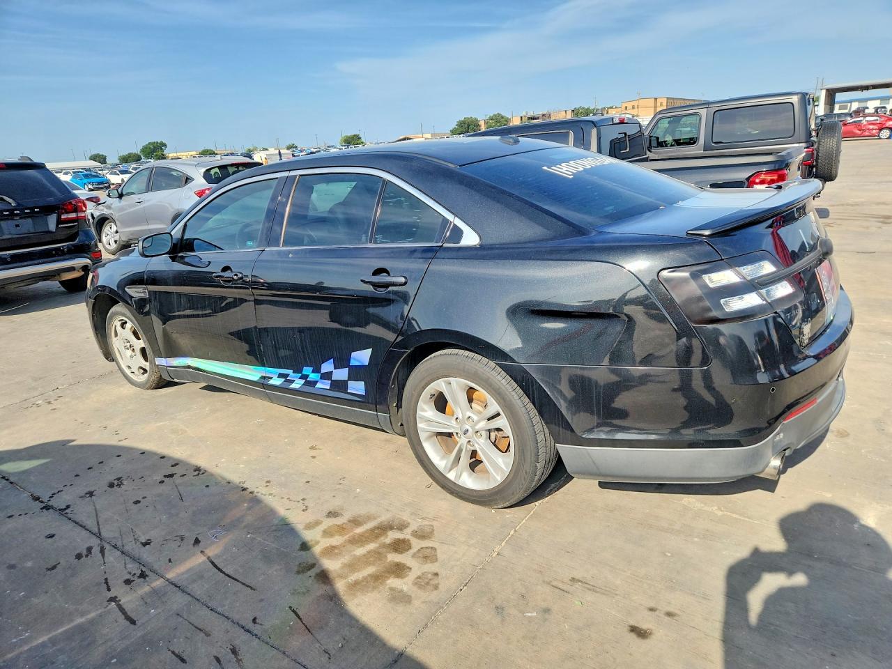 2014 Ford Taurus Sel Black vin: 1FAHP2E86EG137411