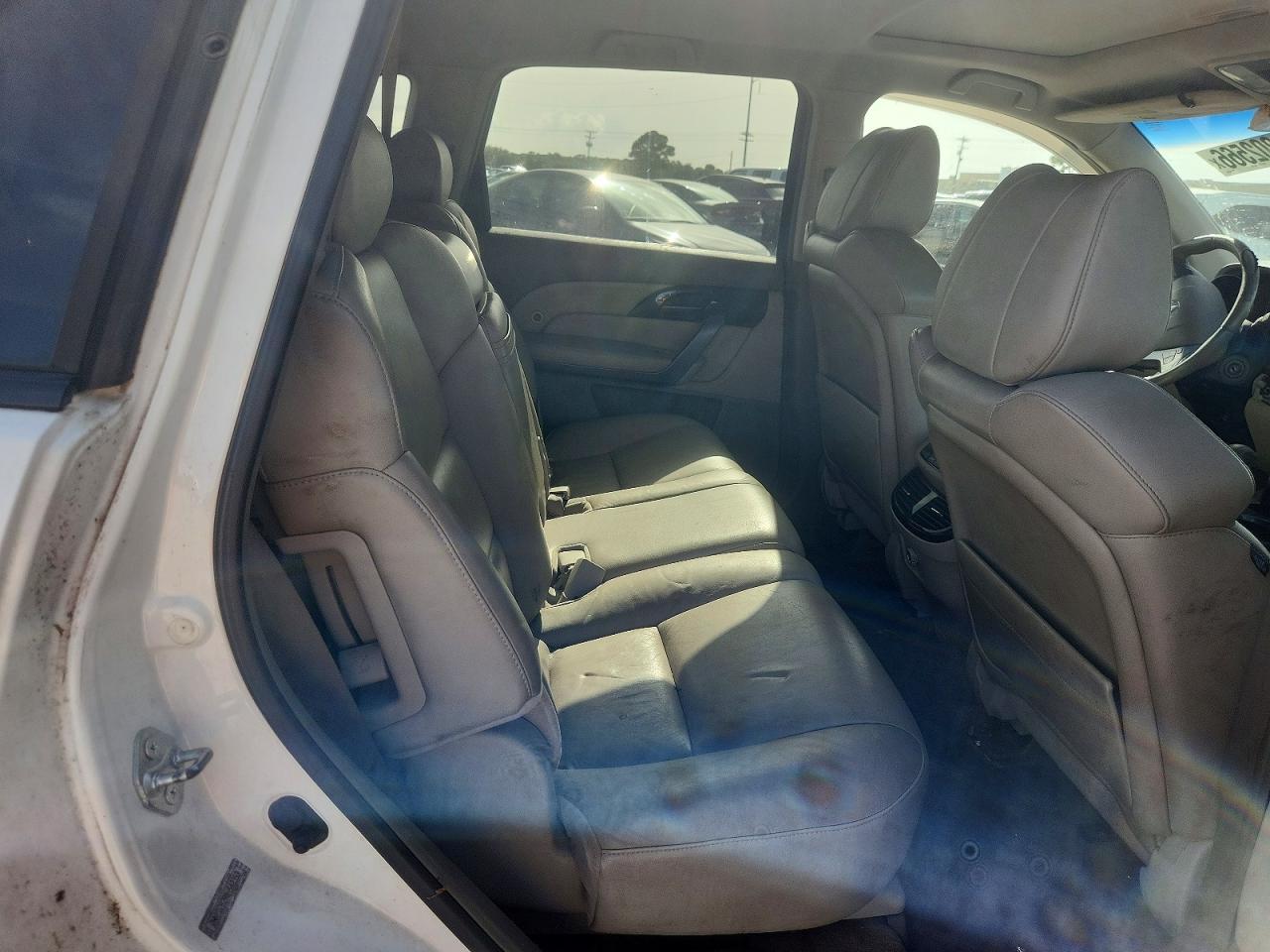 2008 Acura Mdx White vin: 2HNYD28298H542353