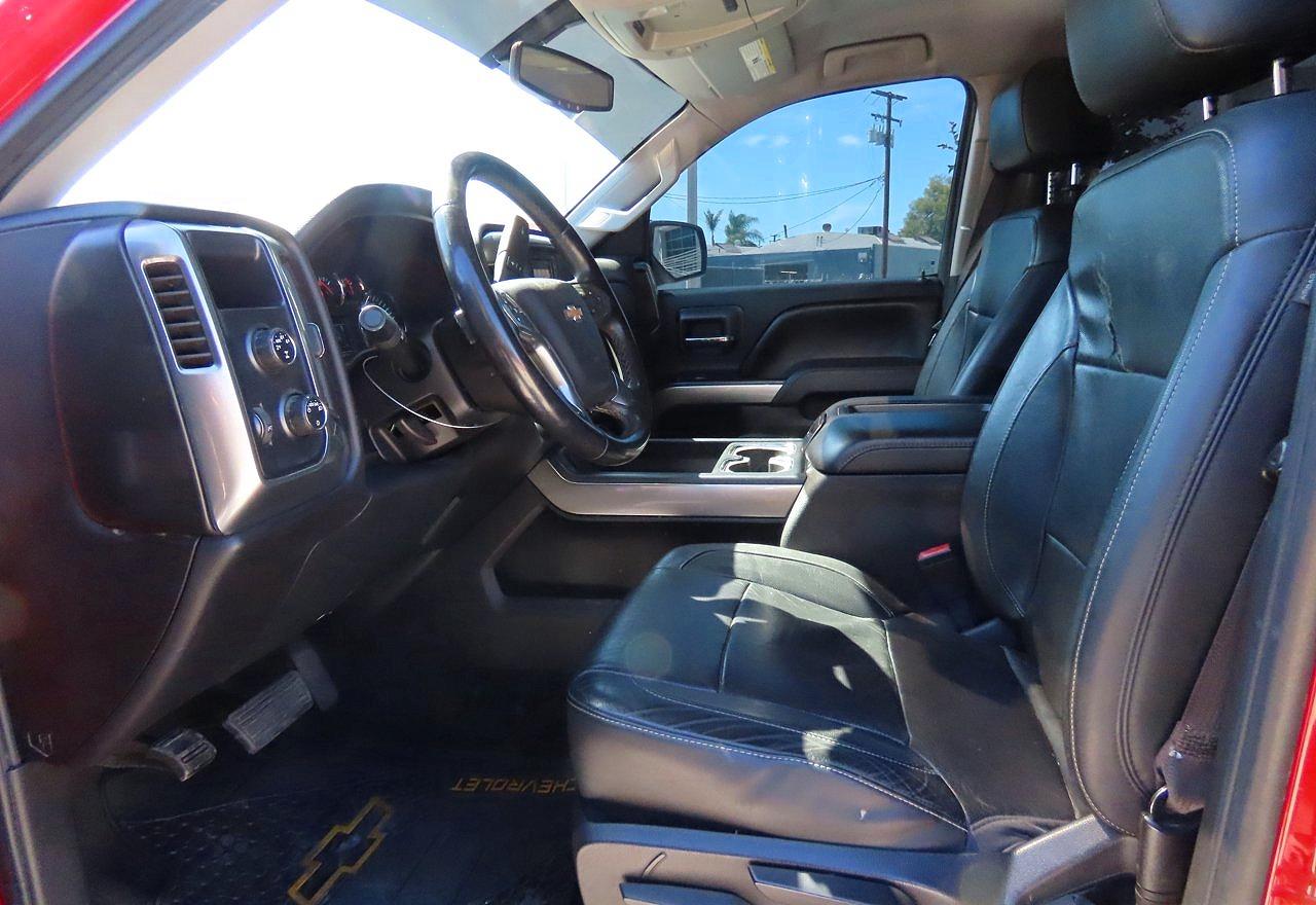 2014 Chevrolet Silverado K1500 Lt Red vin: 3GCUKRECXEG200387