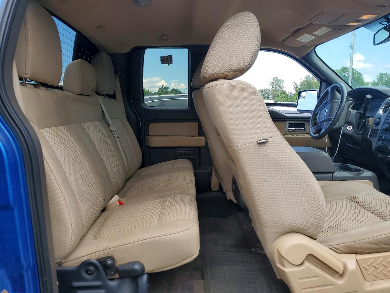 2011 Ford F150 Super Cab Blue vin: 1FTFX1EF1BFA16412